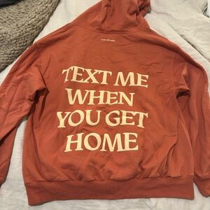 LONELY GHOST TMWYGH Orange Hoodie